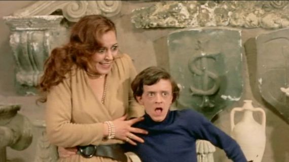 Burial Ground (1981), featuring a mother and her "child", played by 25 year old Pietro Barzocchini.