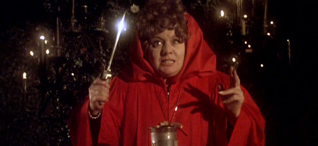 Shelley Winters guest stars as Mrs. Erica Hunter in The Initiation of Sarah (1978)