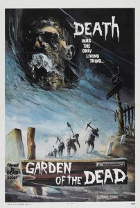 Poster art for Garden of the Dead (1972)