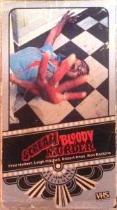 VHA box for Scream Bloody Murder (1972)