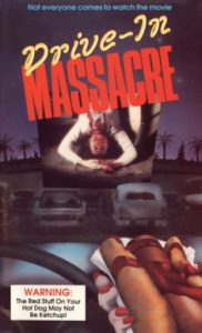 VHS tape for Drive in Massacre (1976)