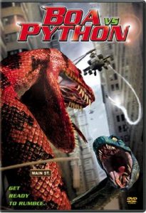DVD cover for Boa vs. Python (2004)