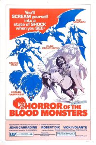 Poster for Horror of the Blood Monsters (1970)