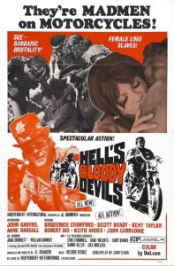 Poster for Hell's Bloody Devils (1970) 