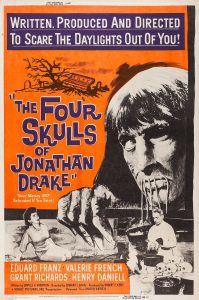 Poster for The Four Skulls of Jonathan Drake (1959)