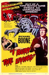 Poster for I Bury the Living (1958)