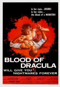 Poster for Blood of Dracula (1957)