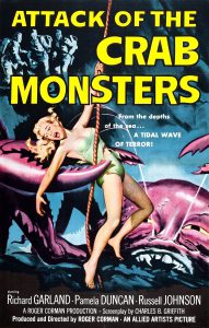 Poster for Attack of the Crab Monsters (1957) 